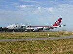LX-VCA, Boeing 747-8F von Cargolux am 14.08.2016 in Luxembourg