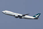 Cathay Pacific Cargo, B-LJC, Boeing B747-867F, msn: 39240/1433, 18.Mai 2023, AMS Amsterdam, Netherlands.