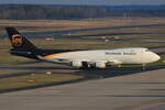 United Parcel Service (UPS), N572UP, Boeing 747-44AF(SCD), Serial #: 35669. Köln-Bonn (EDDK), 03.03.2024.