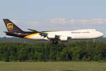 United Parcel Service (UPS), N611UP, Boeing 747-84AF, S/N: 64257. Köln-Bonn (EDDK) am 01.05.2025.