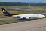 United Parcel Service (UPS), N631UP, Boeing 747-84AF, S/N: 65776. Köln-Bonn (EDDK) am 19.06.2025.