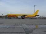 DHL Boeing 757-236 SF G-BMRD Flughafen Mnchen 05.02.2010