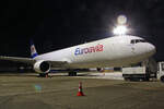 Euroavia Airlines, 5B-DEE, Boeing B767-330ERBDSF, msn: 26991/455,  Larnaca , 29.November 2025, ZRH Zürich, Switzerland.