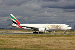 Emirates Sky Cargo, A6-EFI, Boeing B777FIH, msn: 35609/1060, 28,September 2019, FRA Frankfurt, Germany.