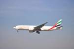Emirates Sky Cargo Boeing 777 A6-EFN am 23.03.19 in Frankfurt am Main Flughafen 