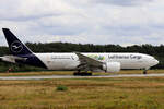 Lufthansa Cargo (LH-GEC), D-ALFI  ;Buenos dias Mexico! , Boeing, 777-F / cargohumancare.com-Sticker / neue LH-Lkrg., 08.08.2021, EDDF-FRA, Frankfurt, Germany