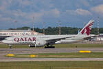 Qatar Airways Cargo, A7-BFK, Boeing B777-FDZ, msn: 62084/1432, 13.Juli 2023, MXP Milano Malpensa, Italy.