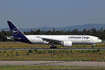 Lufthansa Cargo, D-ALFH, Boeing 777-FBT, msn: 66911/1666,  Namaste India , 12.August 2025, FRA Frankfurt, Germany.
