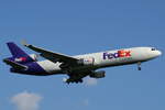 Federal Express (FedEx), McDonnell Douglas MD-11F N522FE, cn(MSN): 48476,
Frankfurt Rhein-Main International, 17.05.2011.