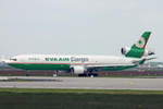 EVA Air Cargo, B-16112, McDonnell Douglas MD-11F, msn: 48789/633, 18.Mai 2005, FRA Frankfurt, Germany.