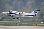 Swiss Flight Services, HB-GSF, Textron King Air 350i, msn: FL-1177, 23.April 2022, ZRH Zürich, Switzerland.
