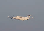 Private Beech B 300 Super King Air, OK-CTU, BER, 12.02.2022
