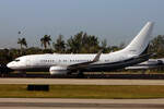 TAG Group, VP-BRM, Boeing 737-75U BBJ, 08.Januar 2007, FLL Fort Lauderdale, USA.