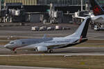 Goverment of the Netherlands, PH-GOV, Boeing B737-700(BBJ), msn: 64970/6845, 16.Januar 2024, ZRH Zürich, Switzerland.