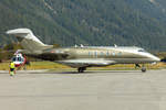 Private, OE-HII, Bombardier, BD-100-1A10 Challenger 300, 13.09.2020, SMV, Samedan, Switzerland