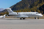 Private, D-BEAM, Bombardier, Challenger 300, 16.10.2021, SMV, Samedan, Switzerland
