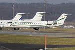 Private, D-AJOY, Bombardier, CL-600-2B19 Challenger 850, 19.01.2019, ZRH, Zürich, Switzerland         