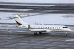 NetJets, N152QS, Bombardier Global 6000, msn: 9773, 19.Januar 2024, ZRH Zürich, Switzerland.