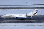 NetJets, N164QS, Bombardier Global 6000, msn: 9649, 19.Januar 2024, ZRH Zürich, Switzerland.
