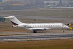 NetJets, N142QS, Bombardier Global 6000, msn: 9485, 19.Januar 2026, ZRH Zürich, Switzerland.