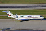 NetJets, N177QS, Bombardier Global 7500, msn: 70106, 20.Januar 2023, ZRH Zürich, Switzerland.