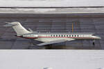 VistaJet Malta, 9H-VIE, Bombardier Global 7500, msn: 70069, 19.Januar 2024, ZRH Zürich, Switzerland.