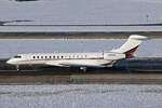 NetJets, N176QS, Bombardier Global 7500, msn: 70096, 19.Januar 2024, ZRH Zürich, Switzerland.