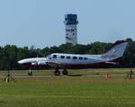 Cessna 414A Chancellor, N414MP, Sun`n Fun, Lakeland-Linder Int. (LAL/KLAL), 17.4.2026