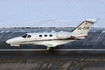 GlobeAir, OE-FCB, Cessna 510 Citation Mustang, msn: 510-0044, 19.Januar 2024, ZRH Zürich, Switzerland.