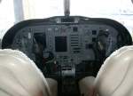 D-IKJS, Cessna 525 A Citation CJ-2 (Cockpit/Piloten-Arbeitsplatz), 09.07.2011, EDLS, Stadtlohn-Vreden, Germany 

