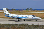 Life Line Aviation, SX-FDA, Cessna 550 Citation II, msn: 550-707, 08.Oktober 2018, RHO Rhodos, Greece.