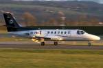 Private, HB-VNA, Cessna, 560 Citation, 13.01.2015, LSMP, Payerne, Switzerland 



