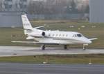 Porsche Air Service, Cessna 560XL Citation XLS OE-GTS @ Braunschweig (BWE) / 20.Jan.2020