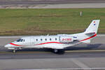 Würth Aviation, D-CSEB, Cessna 560XL Citation XLS+, msn: 560-6093, 20.Januar 2023, ZRH Zürich, Switzerland.