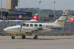 303 Flyers AG, HB-LUV, Cessna T303 Crusader, msn: T30300058, 29.April 2018, ZRH Zürich, Switzerland.