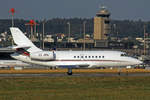 NetJets Europe, CS-DFK, Dassault Falcon 2000EX, msn: 065, 01.August 2018, ZRH Zürich, Switzerland.