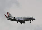 DLR Flugbetriebe, Dassault Falcon DF-2000LX, D-BDLR, BER,(ILA) 09.06.2026