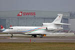 SOCAR State Oil Company of Azerbaijan, TC-OIL, Dassault Falcon 7X, msn: 190, 15.Januar 2024, ZRH Zürich, Switzerland.