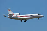 Flying Group, OO-SBO, Dassault Falcon 8X, msn: 465, 01.Juli 2021, MXP Milano Malpensa, Italy.