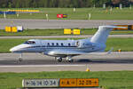 Evolem Aviation, F-HEVL, Embraer EMB-505 Phenom 300, 50500312, 18.April 2022, ZRH Zürich, Switzerland.
