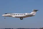 MJet, OE-LVA, Gulfstream G500, msn: 72036, 08.April 2025, ZRH Zürich, Switzerland.