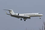 Oviation Ltd., M-MNDG, Gulfstream G550, msn: 5519, 23.Januar 2019, ZRH Zürich, Switzerland.