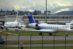 Qualcomm Inc., N692GD, Gulfstream G650ER, msn: 6429, 17.Januar 2023, ZRH Zürich, Switzerland.