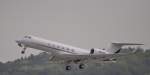 08.05.2009 Gulfstream Aerospace Gulfstream V erklimmt Hhe vom Flughafen Zrich.