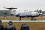 Pilatus Aircraft, Reg: HB-FXA, Pilatus PC-12 NGX. Kleine Brogel Airbase (BE), 10.09.2022