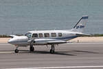 MGGP Aero, SP-FPP, Piper PA-31-350, msn: 31-8152010, 24.Mai 2025, CFU Corfu, Greece.