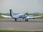 Fönix Airways, Piper PA-34-220T Seneca III D-GFKH @ Magdeburg-City Airport (EDBM)/ 20.Nov.2019
