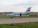 Finow Air Service, Piper PA-42 Cheyenne III D-IABE @ Magdeburg-City Airport (EDBM) / 12.Nov.2019