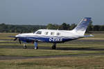 Private Piper, PA-46-310P Malibu, D-EVKG, Flugplatz Strausberg, 20.09.2019