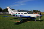 Privat, OE-DMG, Piper PA-46-500TP Malibu Meridian, S/N: 4697345. Bonn-Hangelar (EDKB) am 26.08.2023.